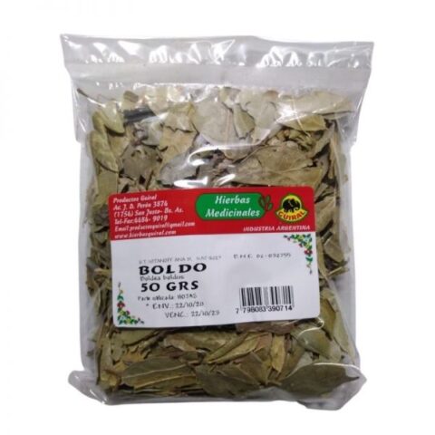 Infusion de Boldo en hojas x 50G – Frutos Are